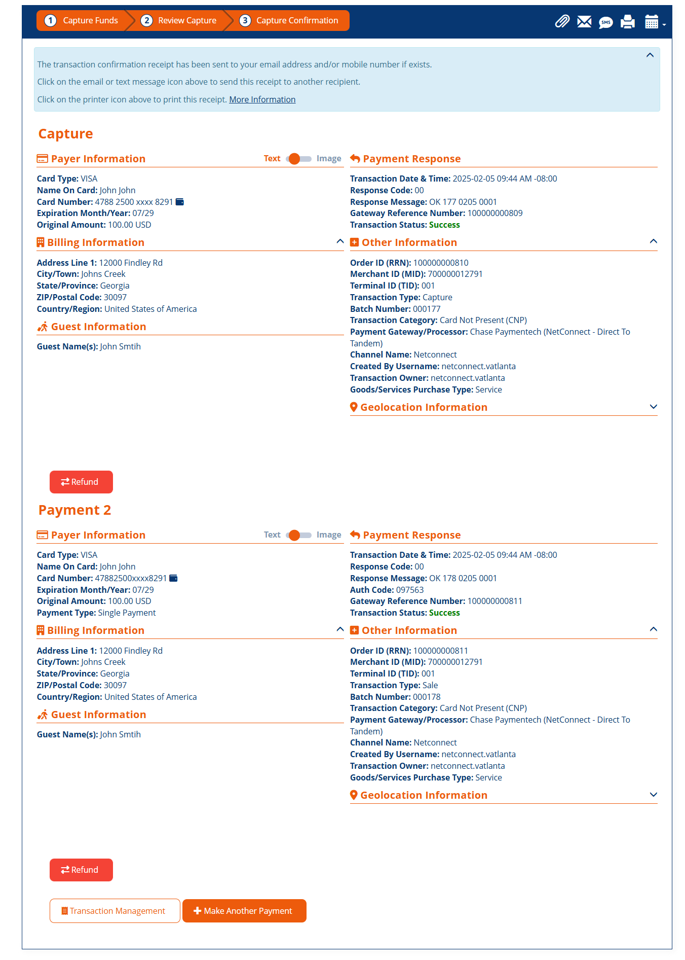 Transaction Detail