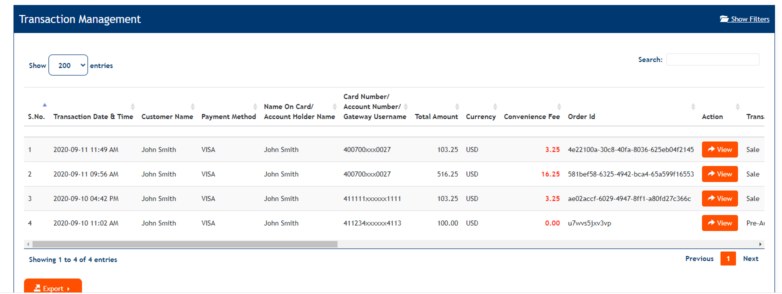 Transaction Management