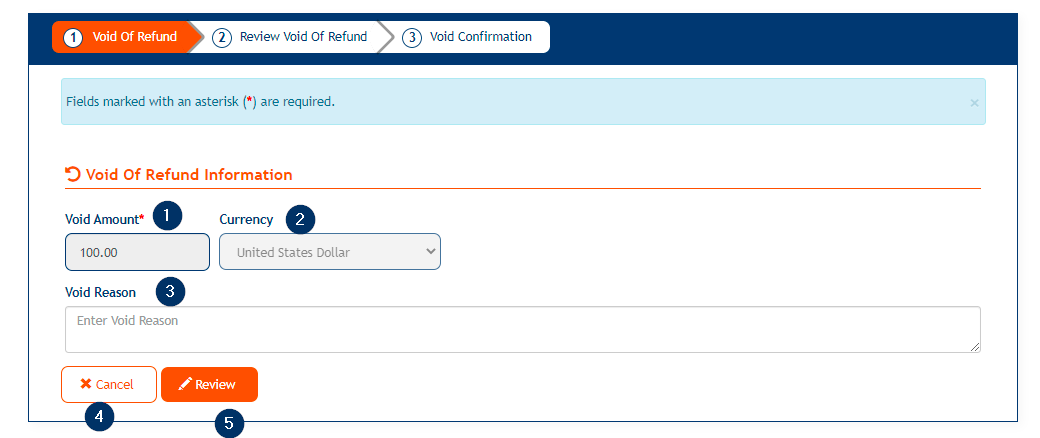 Void Of Refund